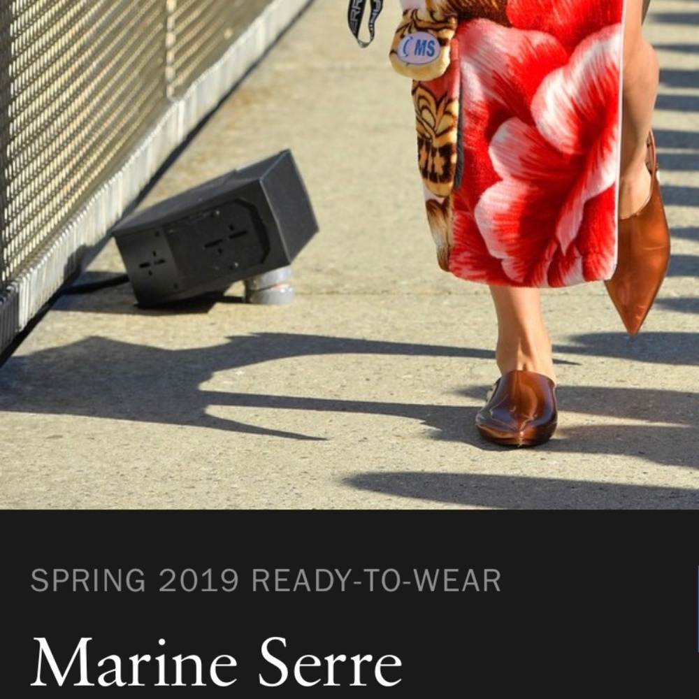 LIMITED EDITION MARINE SERRE x MELISSA MULES - Picture 4 of 7